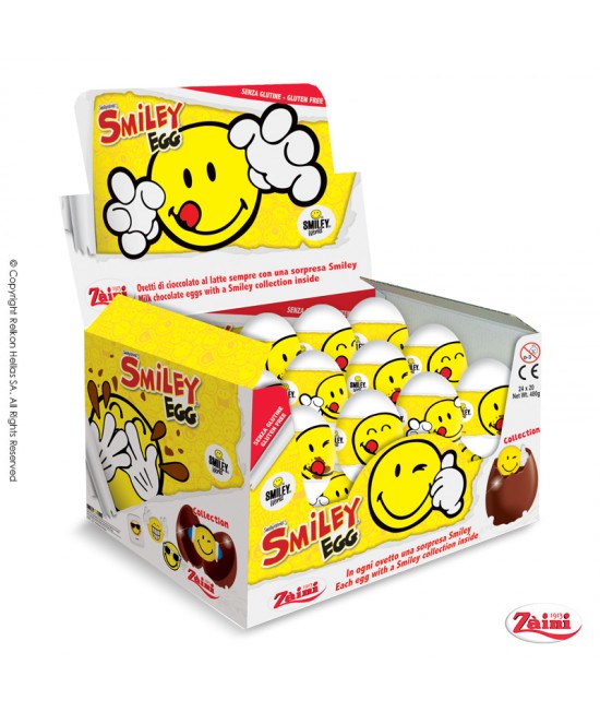 Chocolate Eggs with surprise Smiley