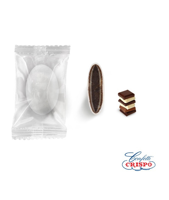Κουφέτα Crispo Safe Pack (Διπλή Σοκολάτα) Τριπλή Σοκολάτα 0.9kg