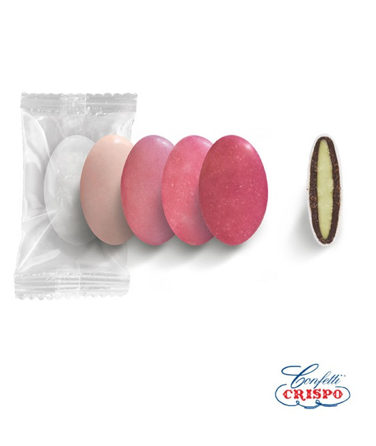 Κουφέτα Crispo Safe Pack (Διπλή Σοκολάτα) Selection Ροζ 0.9kg
