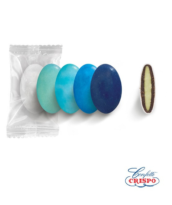 Κουφέτα Crispo Safe Pack (Διπλή Σοκολάτα) Selection Blue 0.9kg