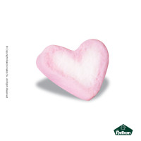 Marshmallow Heart Pink - White 1kg