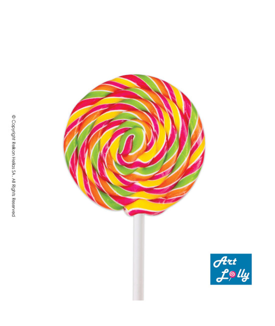 Lollipop Round Spiral 55g